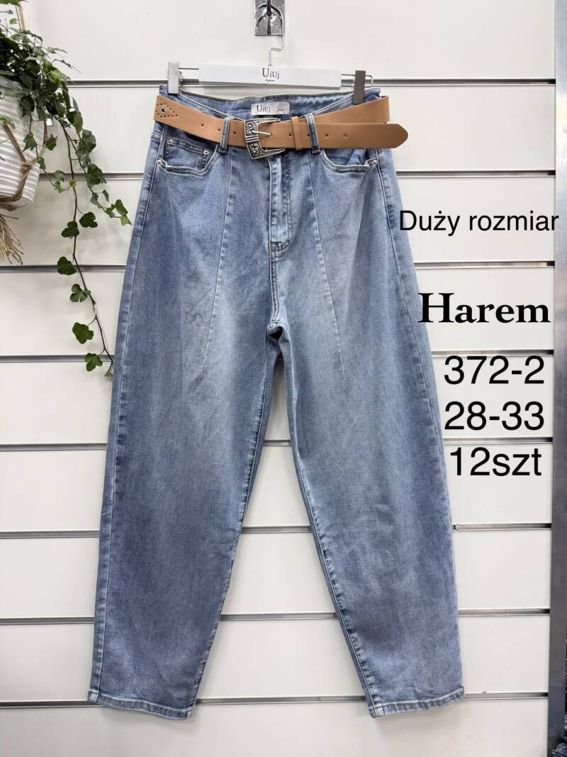 Spodnie damskie jeansy Roz XS-XL, 1 Kolor Paczka 10 szt